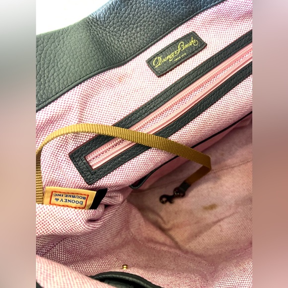 DOONEY & BOURKE💥LIMITED EDITION💥Florentine Logo Lock Leather Shoulder Bag - Picture 13 of 14